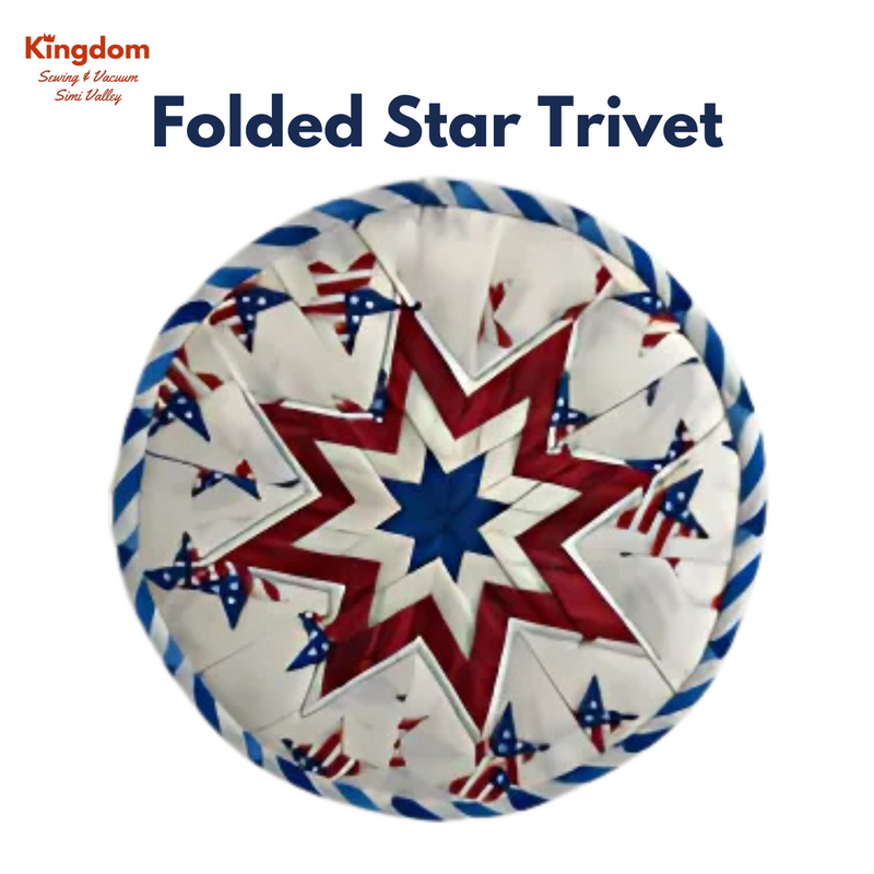 FOLDED FABRIC TRIVET - May 28, 2025