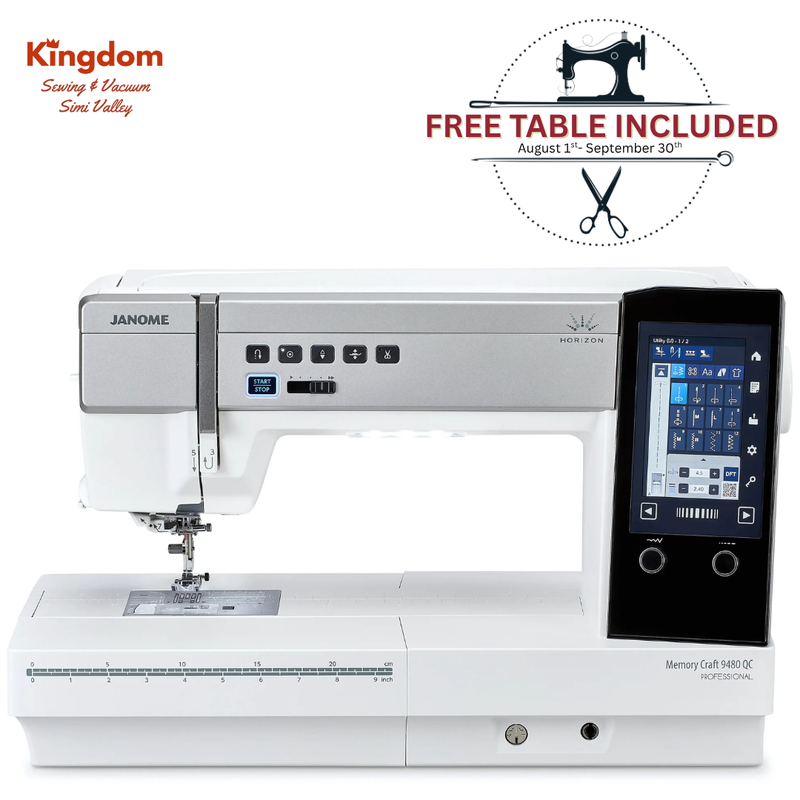 JANOME MEMORY CRAFT 9480QCP