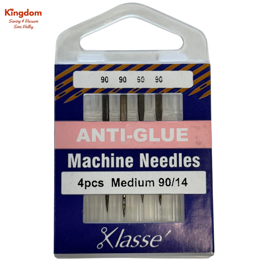 KLASSE MACHINE NEEDLES - ANTI-GLUE MEDIUM 90/14
