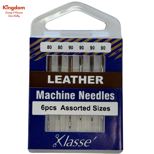 KLASSE MACHINE NEEDLES - LEATHER ASSORTED SIZES