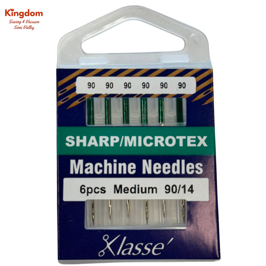 KLASSE MACHINE NEEDLES - SHARPS MEDIUM 90/14