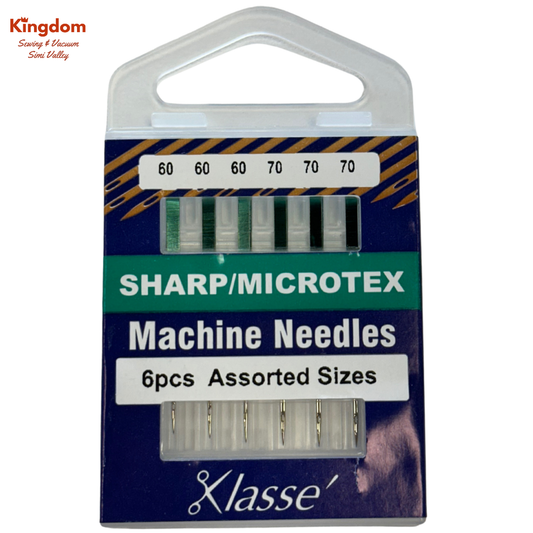 KLASSE MACHINE NEEDLES - SHARPS ASSORTED SIZES