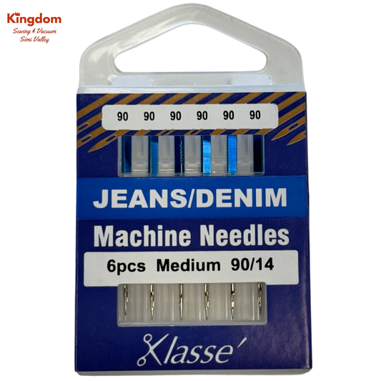 KLASSE MACHINE NEEDLES - JEANS/DENIM MEDIUM 90/14