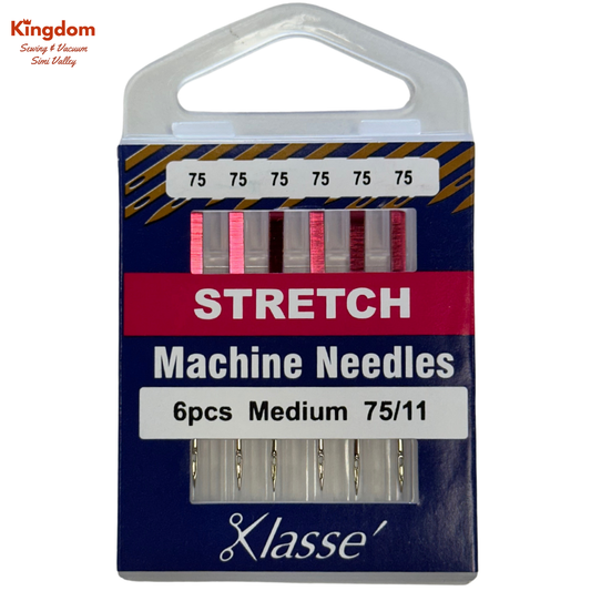 KLASSE MACHINE NEEDLES - STRETCH MEDIUM 75/11