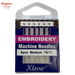 KLASSE MACHINE NEEDLES - EMBROIDERY MEDUIM 75/11