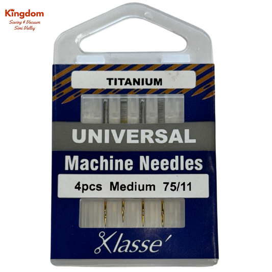 KLASSE MACHINE NEEDLES - UNIVERSAL TITANIUM 75/11