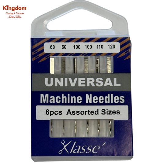 KLASSE MACHINE NEEDLES - UNIVERSAL ASSORTED SIZES