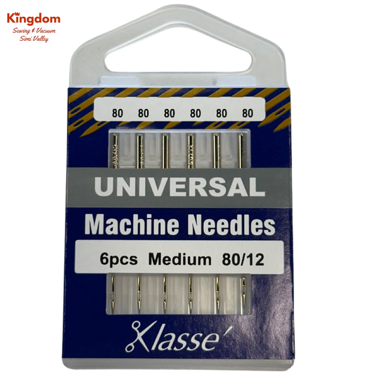 KLASSE MACHINE NEEDLES - UNIVERSAL MEDIUM 80/12