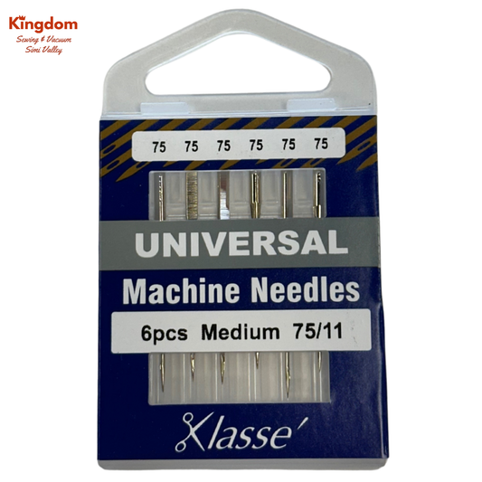 KLASSE MACHINE NEEDLES - UNIVERSAL MEDIUM 75/11