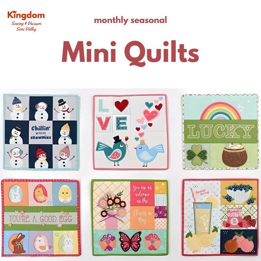 MINI QUILTS - April 9, 2025