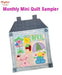 Monthly Mini Quilt Sampler - Mar 11, 2026