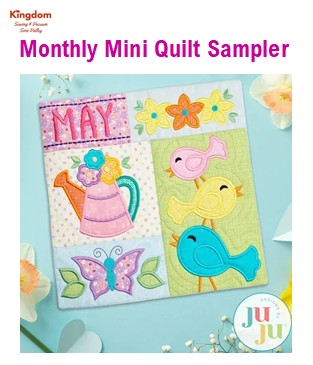 Monthly Mini Quilt Sampler - May 13, 2026