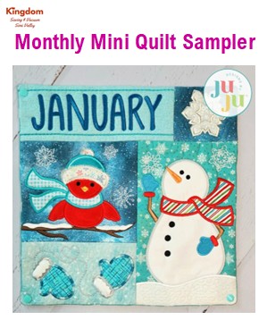 Monthly Mini Quilt Sampler - Jul 08, 2026