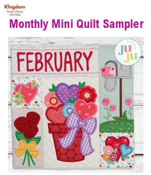 Monthly Mini Quilt Sampler - Oct 14, 2026