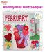 Monthly Mini Quilt Sampler - Oct 14, 2026