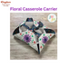 Floral Casserole Cover - Oct 21, 2026