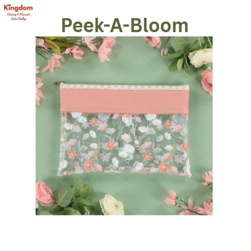 PEEK-A-BLOOM ZIPPER POUCH - Nov 07, 2026