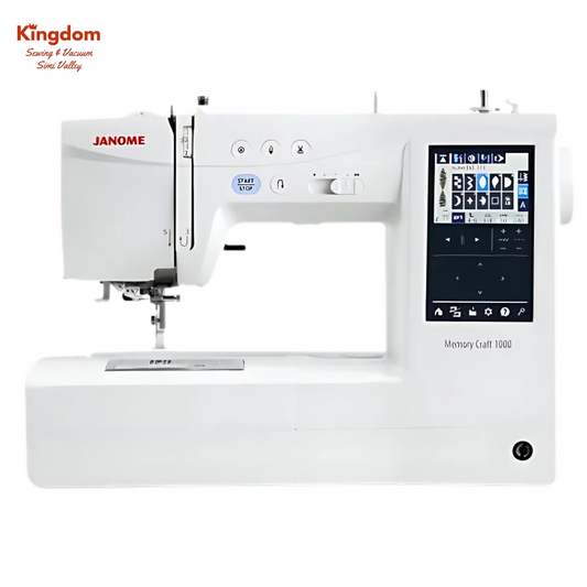 JANOME MEMORY CRAFT 1000E