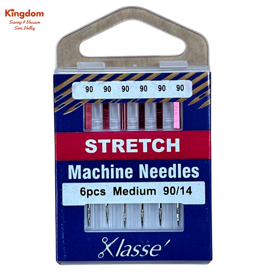 KLASSE MACHINE NEEDLES - STRETCH MEDIUM 90/14