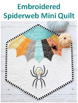 SPIDERWEB MINI QUILT - Sep 24, 2025
